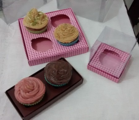 Cupcake de Caipirinha, Cerveja, Café e Vinho