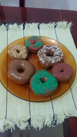 Donuts para presentear no Natal